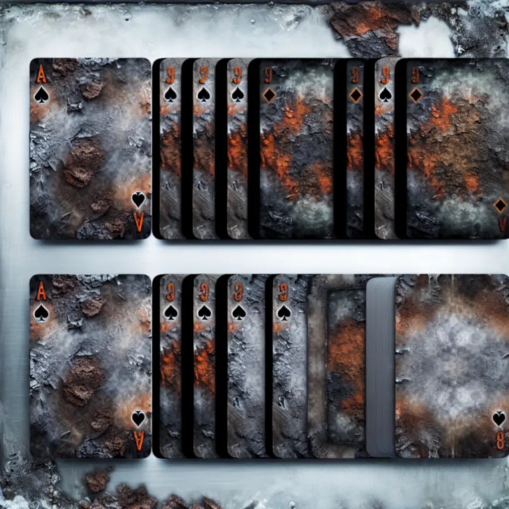 Kolekcja Żelazne Pustkowia z surową fakturą